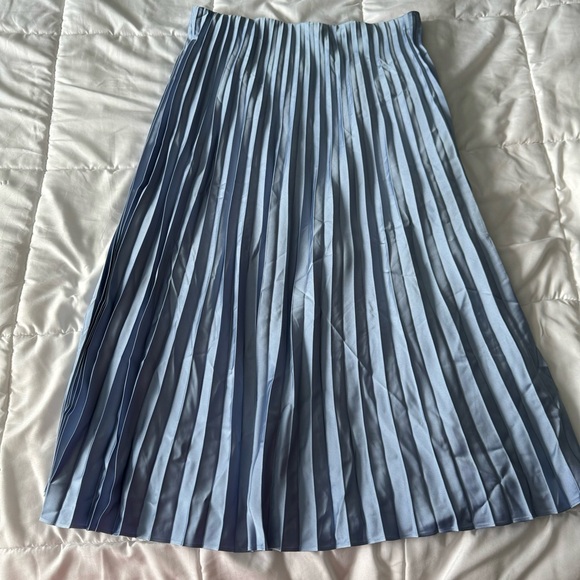 J. Crew Gwyneth Pleated Slip Skirt - Picture 2 of 4